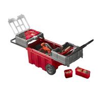 Boîte à outils mobile 65L - OUTIROR GROUPE - Rangement amovible - Roues et poignée ergonomique