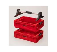 Boîte à outils modulaire - QBRICK - SKRZ N9701 - Rouge - Box 130 + module d'extension - Poignée ergonomique
