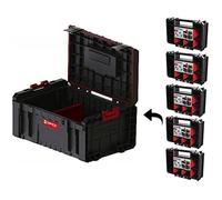 Qbrick System Boîte à outils modulaire 5987 4256 – 19L Étanche 10 compartiments amovibles Noir