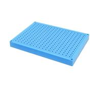 Boîte à outils multi-trous haute capacité de rangement pour forets et fraises en ABS