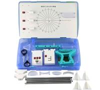 Boîte à outils optique magnétique avec disque lumineux géométrique - Coffret d'expérimentation physique et de démonstration | Kit laboratoire d'optique pédagogique for la classe