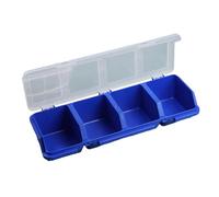 Boîte à outils Organisation de stockage de matériel Mallette pour petites pièces Organisation de séparation de conteneur pour organiser les vis Écrou Boulon Mallette de rangement pour outils