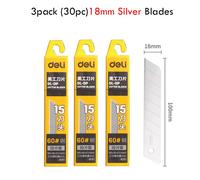 Boîte À Outils Portable À Économie De Main-D '?uvre,Couteau Polyvalent,Papeterie D'art Utilitaire,Opaque 3cr13,Tout En Acier,Coupe-Papier Pour L'artisanat,10 En 1 - Type 30pcs Silver Blades