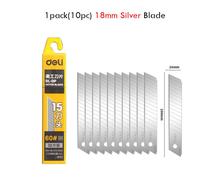 Boîte À Outils Portable À Économie De Main-D '?uvre,Couteau Polyvalent,Papeterie D'art Utilitaire,Opaque 3cr13,Tout En Acier,Coupe-Papier Pour L'artisanat,10 En 1 - Type 10pcs Silver Blades