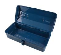 Boîte à Outils Portable en Fer Bleu Épaissi Multifonction - Outil de Réparation et Rangement (37x16x11cm, 350)
