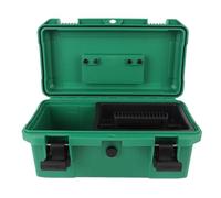 Boîte à outils portable résistante à l'eau Boîte à outils Univerl Small Utility Vehicle avec plateaux internes amovibles Matériau PP durable pour les tracteurs UTV ATV 14 x 7 x 6