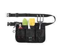 Boîte à outils， Porte-outils de jardin, organisateur durable, résistant à l'usure, nettoyage l'espace, tissu Oxford avec ceinture, sac banane multi-poches