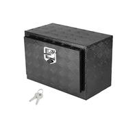 VEVOR Boîte à Outils pour Camion 61 x 43 x 46 cm, Coffre Sous-Châssis Fixation Inférieure, Caisse de Stockage en Aluminium avec Serrure et Clés, Étanche, pour Remorque Pick-up Fourgonnette Véhicules