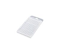 Boîte à outils pour forets et tarauds avec fermeture sécurisée et crochet de suspension - Boîte transparente de rangement pour petites pièces