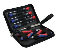 Boite à outils pour ordinateur et électronique InLine® - Pochette 9p - Noir
