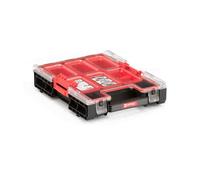 Boite à outils - QBRICK - Organizer M System ONE - 6 compartiments - Rouge