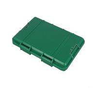 Boîte à outils scellée robuste avec fonction étanche et hermétique et protection en éponge pour instruments sensibles et équipements d'extérieur (vert)