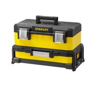 Boite à outils à tiroir bi-matière jaune 51cm STANLEY - 1-95-829