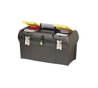 Boîte à outils - Stanley - 16 pouces - Noir et jaune - 2 organiseurs - Poignée articulée