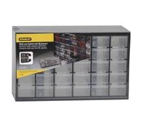 Boîte À Outils Stanley, 30 Tiroirs, Modèle 1 93 980, Noir Et Transparent, Pour