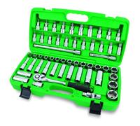 Boîte à outils TOPTUL 1/2 pouces 55 teilig (SL, PH, 6-kant, TORX)