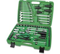 Boîte à outils TOPTUL 1/4 pouces 1/2 pouces 97 teilig (Stecknuss 12-kant)