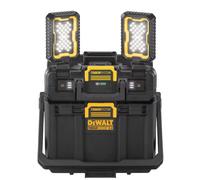 Boite à outils Toughsystem 2.0 avec lampe de chantier XR 18V - DEWALT - DWST08061-1 + 1 Batterie offerte avec le code 500DEW dès 500€ d'achat DEWALT