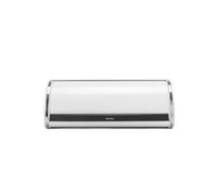 Brabantia Roll Top Boîte à Pain - Boite à pain, grande Taille, peut aussi servir a conserver des Bagels, des Petits Pains - Design avec Dessus Plat -Conçu dans un métal de qualité et durable
