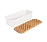 Boîte à pain couvercle bambou 39,5 x 15 cm Ibili