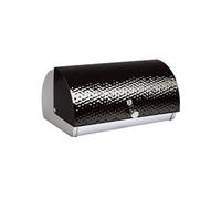 Boîte à Pain, Couvercle Coulissant, Acier Inoxydable, Design Moderne Berlinger Haus Primal Gloss Inox / Noir