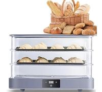 Boîte À Pain Électrique, Étuve À Pâte 40 L, Machine Domestique Amovible, Température 20~50 °C + Minuterie 1 Min-24 H, Contrôle Automatique De L'humidité