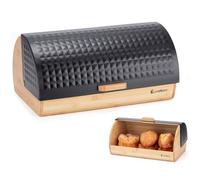 Boîte à pain - Elitehoff E-6065 - Bambou - Noir - Contemporain Design