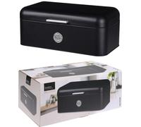 Boîte à Pain en Métal - Noir