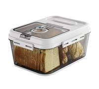 Boîte à Pain Hermétique/Bread Box pour Cuisine, Contenant à Pain Frais avec Couvercle, Stockage Pain Maison, Toast, Cookies, 7L, Grande Boîte de Conservation Alimentaire, Anti-Humidité et BPA Free
