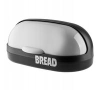 Boîte à pain KADAX en plastique, récipient à pain avec couvercle à roulettes,...