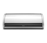 Boite à pain large BRABANTIA 348921 - 45x27x17cm - gris mat - acier inoxydable et plastique