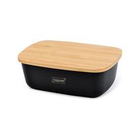 Boîte à pain - MAESTRO - MR-1776 - Noir - Bois - Rectangulaire