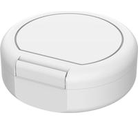Boîte à pain "Mini-Box" - Boîte à goûter compacte avec fermeture à clic - boîte de conservation est Germany et sans BPA - blanc