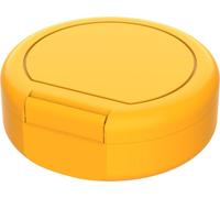 Boîte à pain "Mini-Box" - Boîte à goûter compacte avec fermeture à clic - boîte de conservation est Germany et sans BPA - jaune standard
