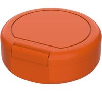Boîte à pain "Mini-Box" - Boîte à goûter compacte avec fermeture à clic - boîte de conservation est Germany et sans BPA - standard-orange