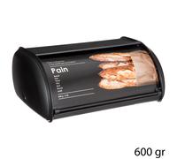 BOÎTE À PAINS RELIEF NOIR