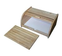 Boîte à pain + planche Hévéa