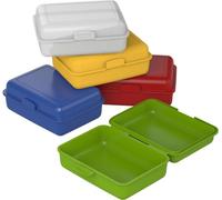 Boîte à pain "School-Box" - Boîte à lunch sans BPA pour enfants & adultes - Boîte à pain durable pour l'école, le travail & l'aventure, Germany - Berry
