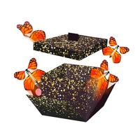 Boîte À Papillons Volants, Design Compact Et Léger, 15 X 14,2 X 12,4 Cm, Coffret Cadeau De Papillons, Papillon Volant, Effet Mouche Automatique, Pour Anniversaire, Mariage, Re