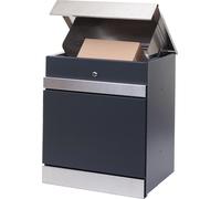 Boîte aux lettres HWC-K41 métal acier inoxydable galvanisé anthracite