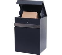 Boîte aux lettres Mendler Boîte aux lettres HWC-K41 métal galvanisé anthracite acier inoxydable