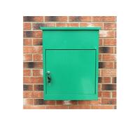 Boîte à Parcels Murale Vert 58 cm Sécurisée Large Colis Lettres 5 Clés INCLUS