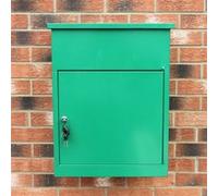 Boîte à Parcels Verte Colis Sécurisée Livraison Large Boîte aux Lettres 58 CM Vert