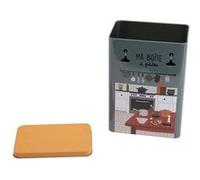 Boîte à pâtes en métal avec imprimés Multicolore G