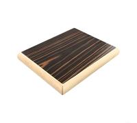 Boîte à percussion en bois pour mini tambour cajon 45 x 235 mm | Bois de bouleau et sapele, cordes de caisse claire internes, tonalité basse profonde, taille compacte de 45 cm, construction