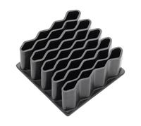 Boîte à Pharmacie, Organisateur Multi-grilles, séparateurs Portables, conteneur de Rangement Compact Polyvalent pour Bureau, Manger, Salle de Bain, vanité, Placard, Maquillage, Voyages, 3,54x3,5