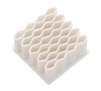Boîte à Pharmacie, Organisateur Multi-grilles, séparateurs Portables, conteneur de Rangement Compact Polyvalent pour Bureau, Manger, Salle de Bain, vanité, Placard, Maquillage, Voyages, 3,54x3,5