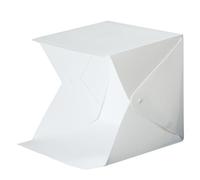 Boîte à Photographie LED Pliable Portable Mini Studio Blanc | Eva, Éclairage sans Stroboscope, Fond 6 Couleurs, pour Jouets et Cosmétiques