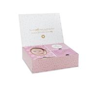 Atmosphera - Coffret naissance Rose Boite souvenir et Photo