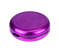 Boîte à pièces en aluminium - Organiseur de collection de pièces de monnaie, conteneur de stockage de pièces de monnaie | Porte-monnaie de poche 3X1 pouces, trieur d'argent Portable et petit et porte-